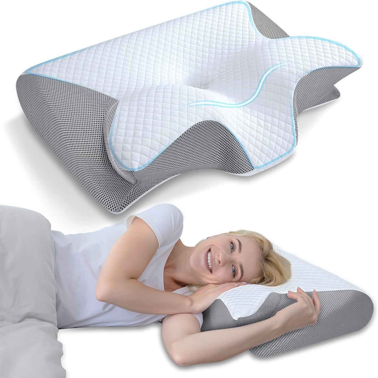 CerviPillow La Almohada que Transformará Tu Descanso